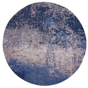 Vloerkleed Abyss Blue 8629 Mad Men Cracks | Louis de Poortere Betaalbaar